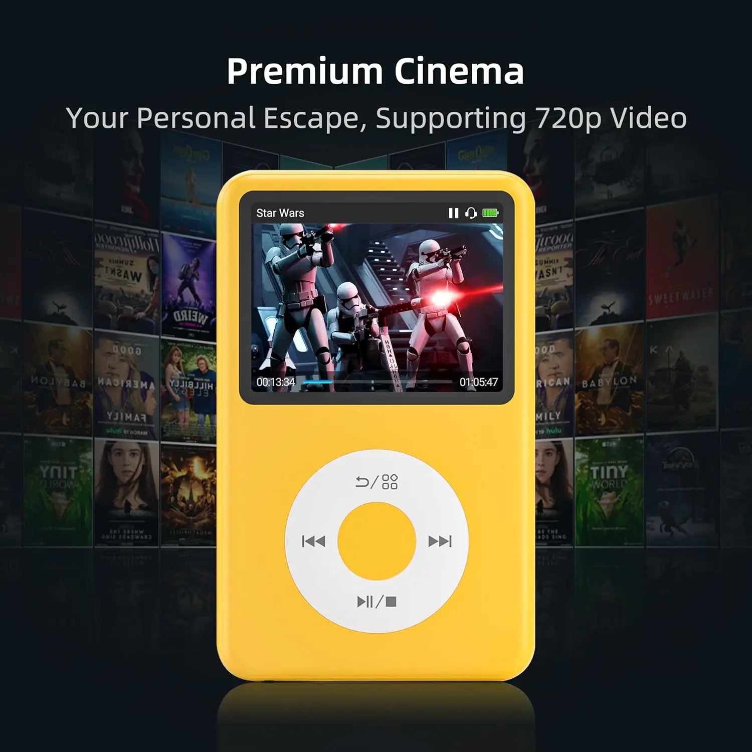 128GB reproductor mp3 player with radio, video, bluetooth speakers, ipod classic walkman,  dap hifi music player