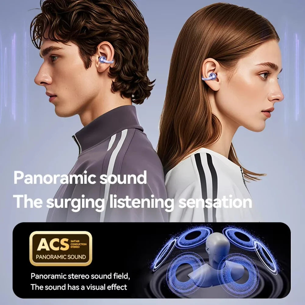 Ai Languages Translation Earbuds Open-Ear Wireless Sports Headphone 144 Languages Real-time Two-Way Translator Earphones Device
