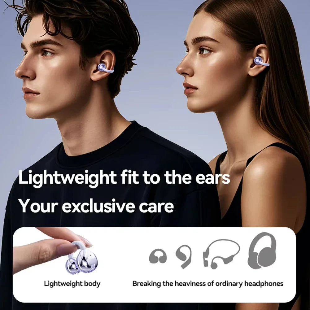 Ai Languages Translation Earbuds Open-Ear Wireless Sports Headphone 144 Languages Real-time Two-Way Translator Earphones Device