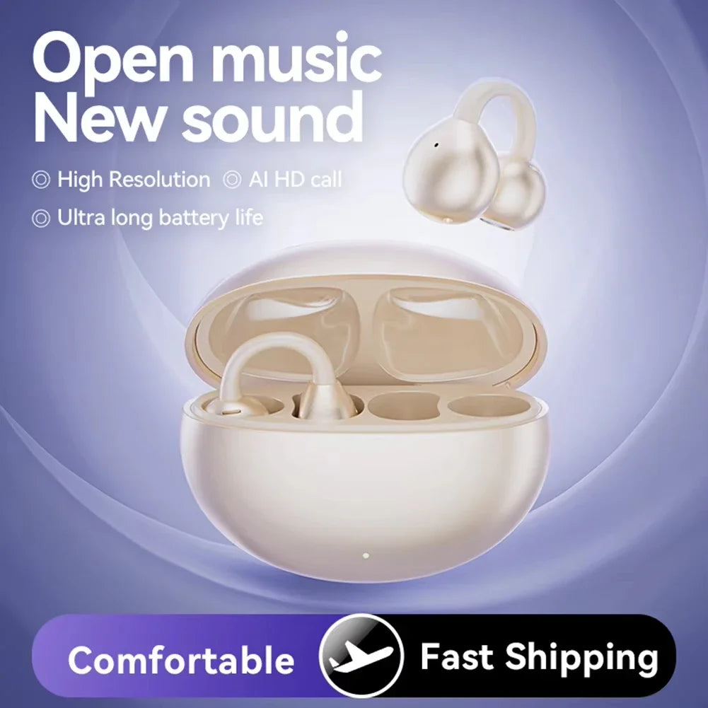 Ai Languages Translation Earbuds Open-Ear Wireless Sports Headphone 144 Languages Real-time Two-Way Translator Earphones Device