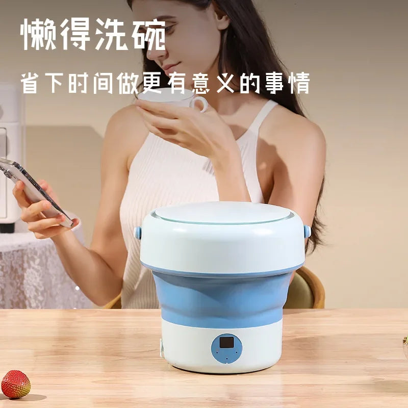 Folding Dishwasher Household Mini Turbo Dishwasher Fruit And Vegetable Washer MINI Dishwasher