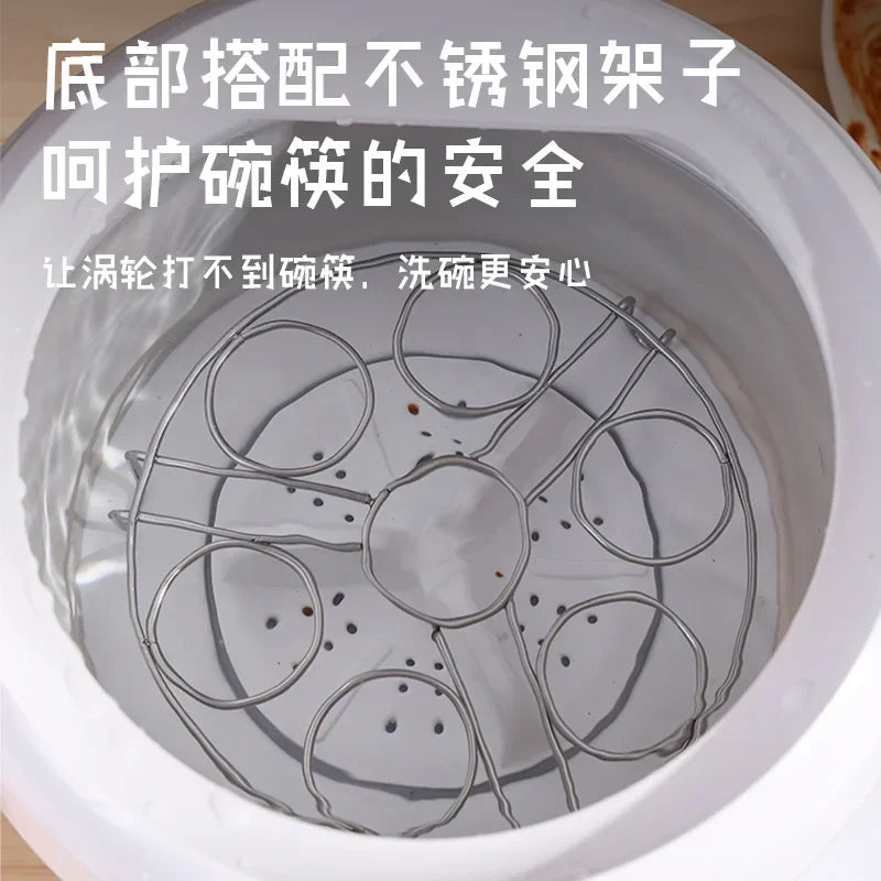 Folding Dishwasher Household Mini Turbo Dishwasher Fruit And Vegetable Washer MINI Dishwasher