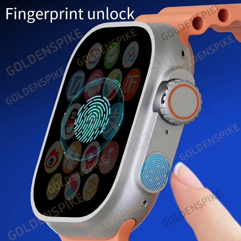 New Men Women's Smartwatch 2.29inch S10 Ultra Smart Watch With Rotary Camera GPS WIFI Google Play Store Touch ID 256GB Storage