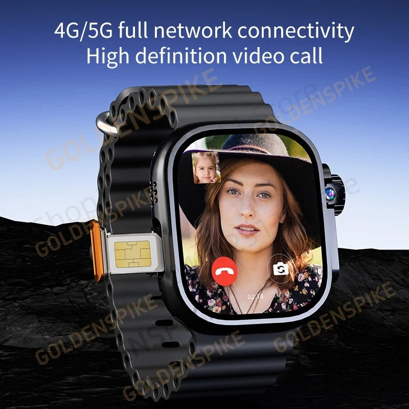 New Men Women's Smartwatch 2.29inch S10 Ultra Smart Watch With Rotary Camera GPS WIFI Google Play Store Touch ID 256GB Storage