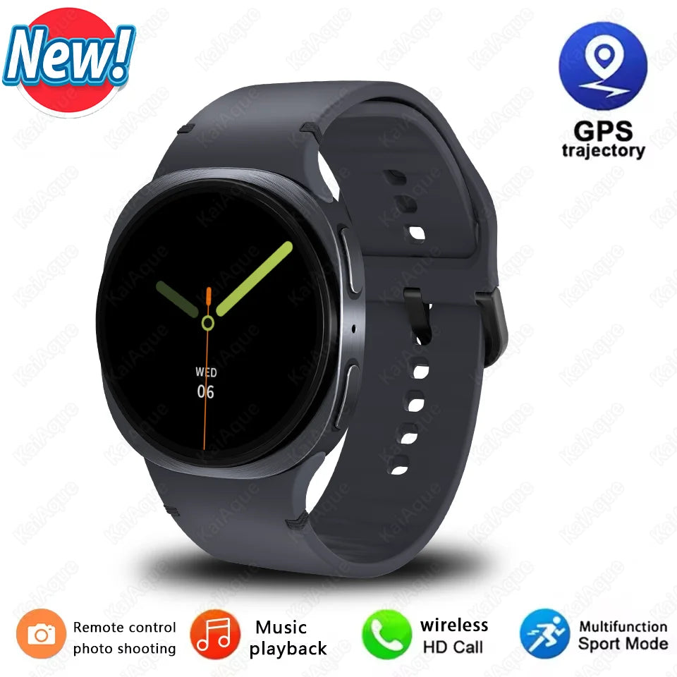 Series 8 Mini Smart Watch 40mm Ultrathin Watch GPS Compass IP68 Waterproof 360*360 Display Bluetooth Call SOS Sport Smart Watch