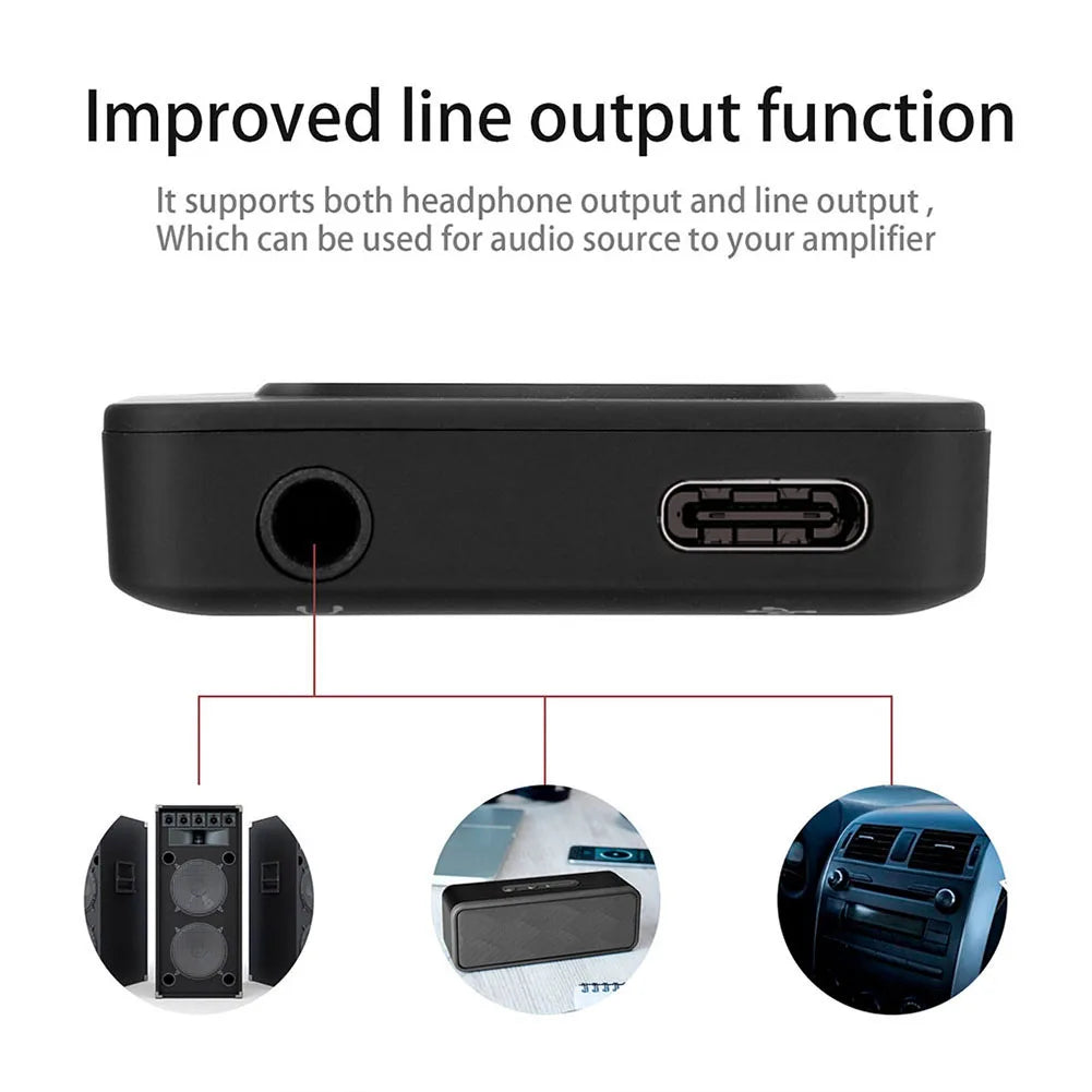 MP3 Player 1.8 in Screen HiFi Lossless Music Player Bluetooth-Compatible 5.0 Sports MP3 Player Support FM Radio E-Book Recording