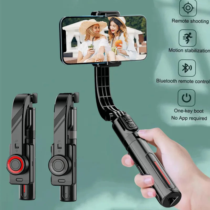 Selfieshow 360° Balanced Stable Shooting Expansion Tripod Selfie Stick Cellphone Holder Handheld gimbal Mobile Phone Stabilizer