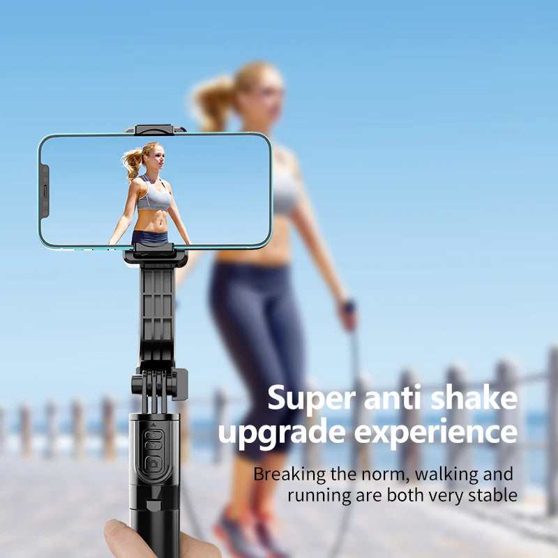 Selfieshow 360° Balanced Stable Shooting Expansion Tripod Selfie Stick Cellphone Holder Handheld gimbal Mobile Phone Stabilizer