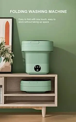 Small Portable Washing Machine, Mini Washer 6.5L High Capacity with 3 Modes Deep Cleaning for Underwear, Baby Clothes, or Small